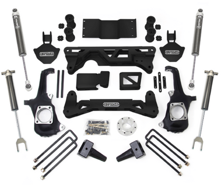 GM HD 5.0-6.0 LIFT KIT-W/ FALCON SHO