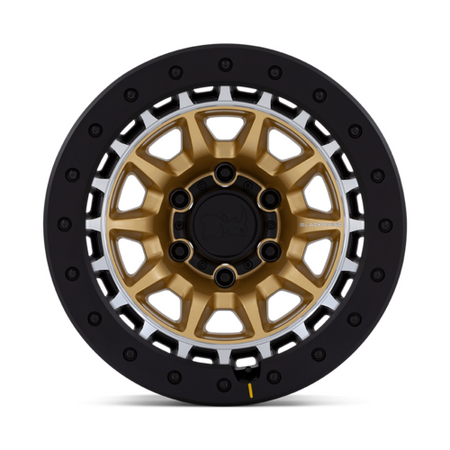 TUSK 17X8.5 6X5.5 106 -10 M-GOLD-MCH