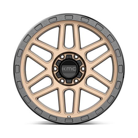 KM544 17X9 6X5.5 M-BRZ BLK LP -12MM