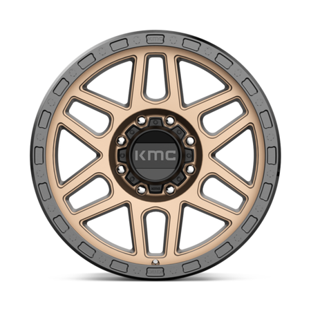 KM544 17X9 8X6.5 M-BRZ BLK LP 18MM