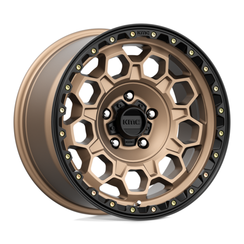 KM545 17X9 5X5.0 M-BRZ BLK LP 00MM