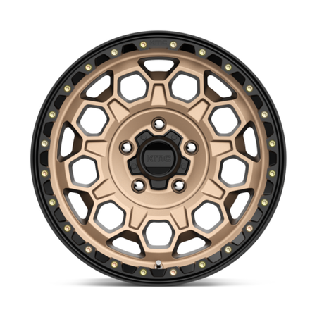 KM545 17X9 5X5.0 M-BRZ BLK LP 18MM