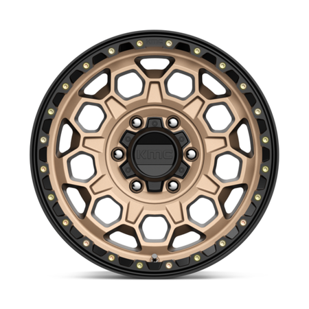 KM545 17X9 6X5.5 M-BRZ BLK LP 18MM