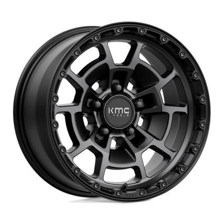 KM718 17X8.5 5X5.0 S-BLK GTCC 00MM