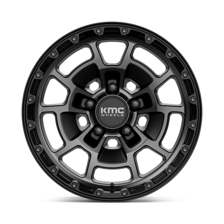 KM718 17X8.5 5X5.0 S-BLK GTCC 00MM