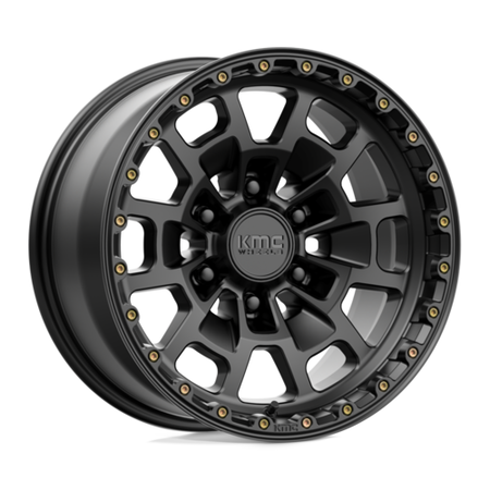 KM718 17X8.5 6X135 S-BLK 00MM