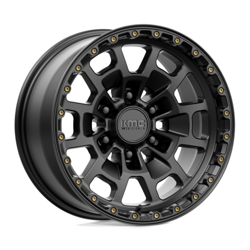KM718 17X8.5 6X5.5 S-BLK 00MM