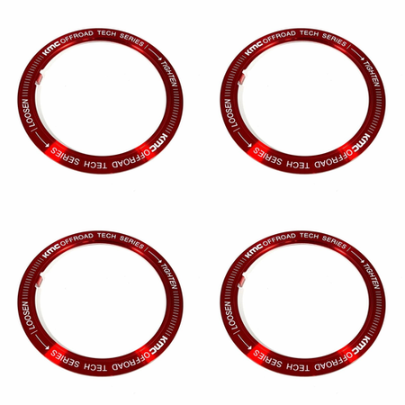 KM100/101/102 CAP RING - RED