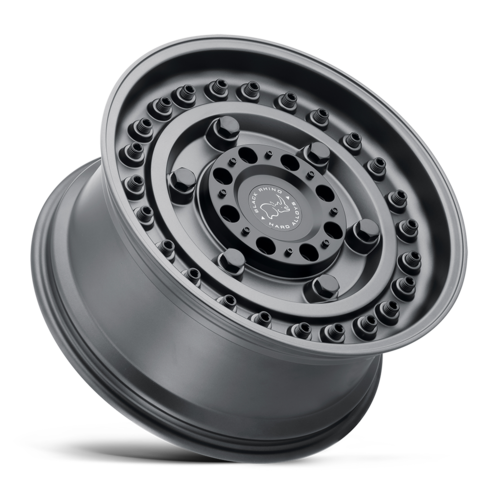 BR ARMORY 17X8 6X130 84 GUNBLK +38