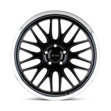 PE P4C 20X8.5 5X115 76 G-BLK MACH +40