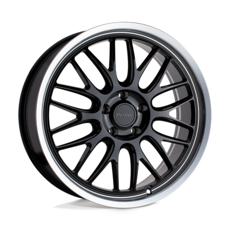 PE P4C 20X8.5 5X115 76 G-BLK MACH +40