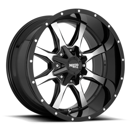 MO970 18X10 6X135/5.5 MACH G-BLK -24MM