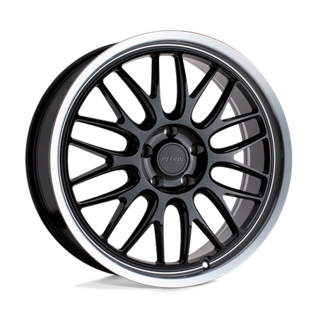 PE P4C 18X8 5X112 66 G-BLK MACH +40