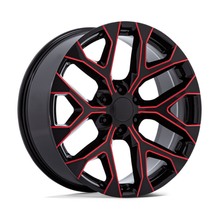 PR177 22X9 6X5.5 78 +24 G-BLK RD-MILL