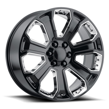 PR113GC 22X9 6X5.5 78.1 G-BLK CHR-ACC 24