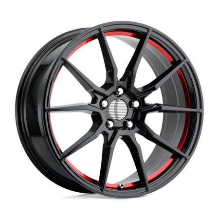 PR193RS 20X9 5X4.5 70.6 G-BLK RED-MCH 30