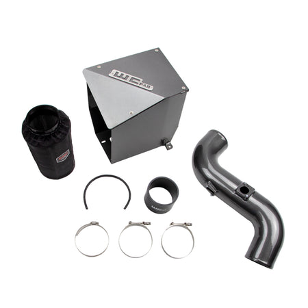Wehrli 11-16 GM Duramax LML 4in Intake Kit - Fine Texture Black