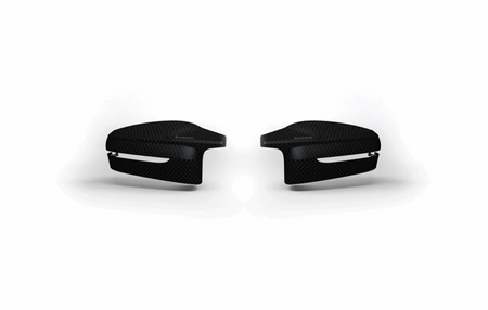 Akrapovic 2021+ BMW (G87) M2, (G80) M3 & (G82) M4 Mirror Cap Set- Matte Carbon
