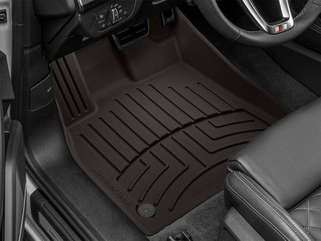 WeatherTech 18-23 Audi Q5/SQ5 (Incl. 21-23 Q5/SQ5 Sportback) Front FloorLiner HP - Cocoa
