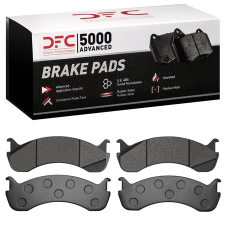 DFC 98-25 Beaver Motorcoach Monterey Rear/Front 5000 Advanced Semi Metallic Brake Pads