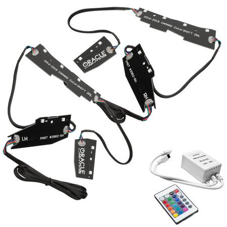 Oracle 16-18 Chevy Camaro RGB+W Headlight DRL Kit - ColorSHIFT w/ Simple Controller