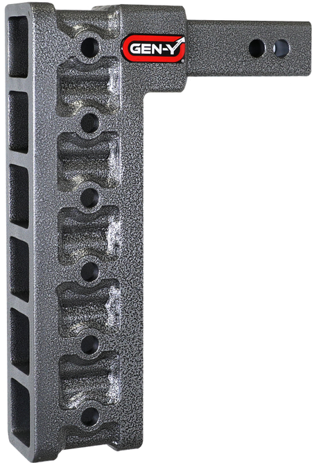 Gen-Y Mega Duty 2in Shank 12.5in Drop 1.5K TW 10K (Hitch Only - Use w/Stabilizer Kit GH-0100)