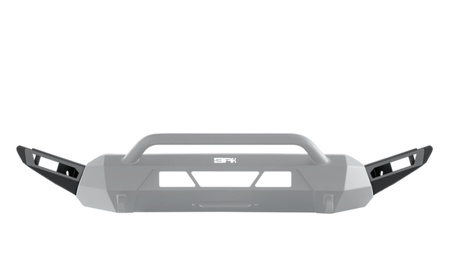 Body Armor 4x4 16-22 Toyota Tacoma HiLine Bumper High Clearance Side Wings (Black)