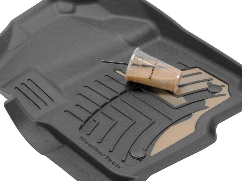 WeatherTech 2008+ Buick Enclave Front FloorLiner HP - Cocoa