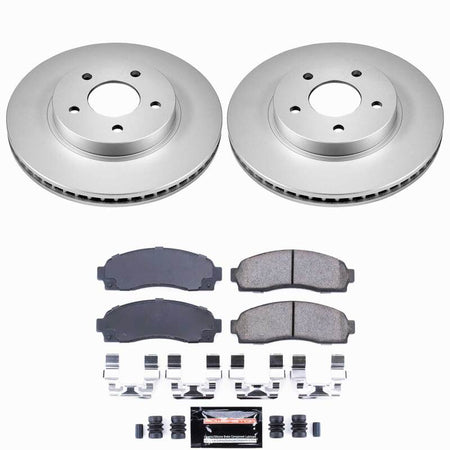 Power Stop 05-06 Chevrolet Equinox Front Z23 Coated Brake Kit