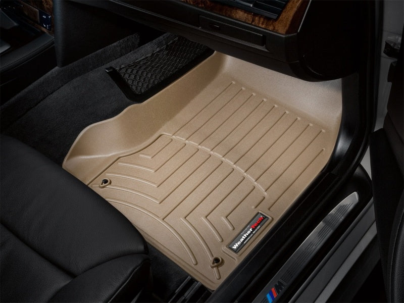 WeatherTech 04-10 BMW 528i/528xi Front FloorLiner - Tan