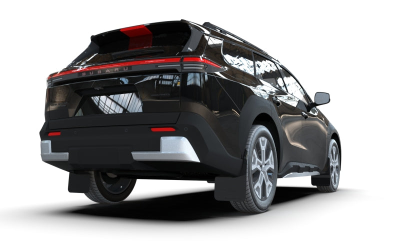 Rally Armor 2026+ Subaru Trailseeker Black UR Mud Flap w/White Logo