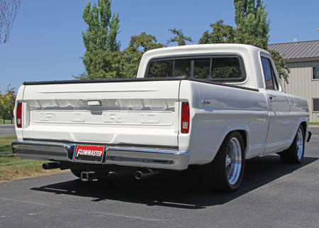 Flowmaster 67-72 Ford F100 American Thunder Exhaust System - (w/o Side Tank)