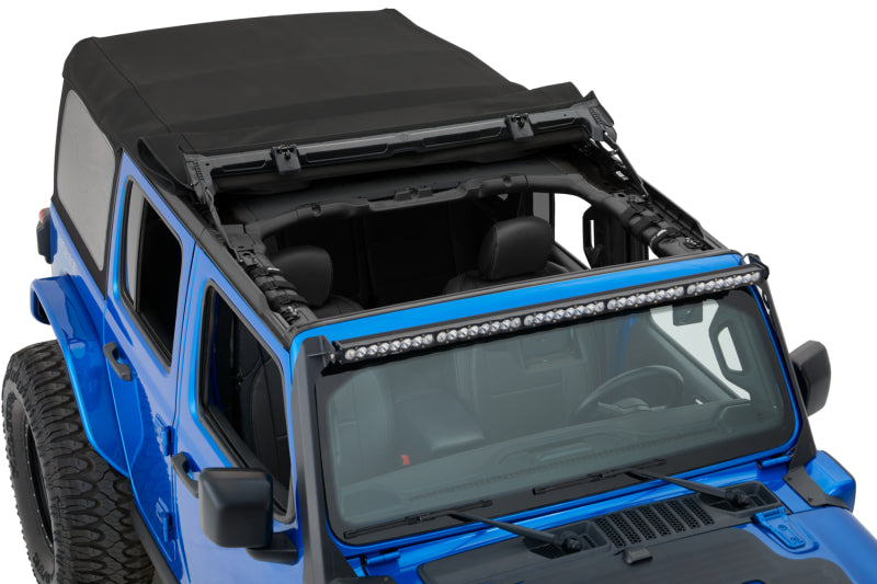 Bestop 18-26 Jeep Wrangler JL 4-Door Supertop (Premium Black Twill)