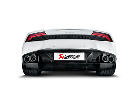 Akrapovic 16-16 Lamborghini Huracan LP 580-2 Coupe/Spyder Slip-On Line (Titanium) w/ Carbon Tips