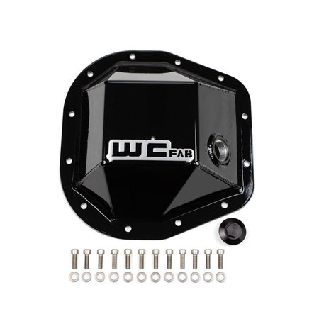 Wehrli 99-24 Ford F250/F350 SRW 10.5in Sterling Rear Axle Differential Cover - Cat Yellow