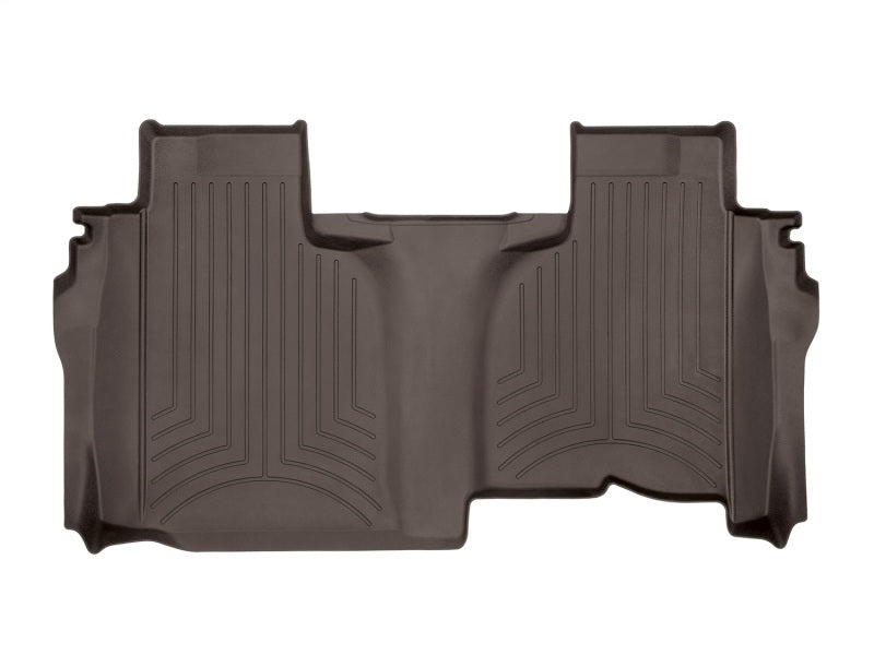 WeatherTech 2019+ Chevrolet Silverado 1500 Rear FloorLiner HP - Cocoa
