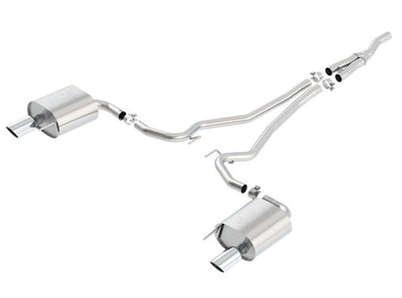 Borla Atak Cat Back 15-17 Ford Mustang 2.3L EcoBoost MT/AT 2.25in pipe 4in tip