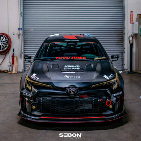 Seibon 2023 Toyota GR Corolla VS-Style Double-Sided Carbon Hood  - Gloss Finish