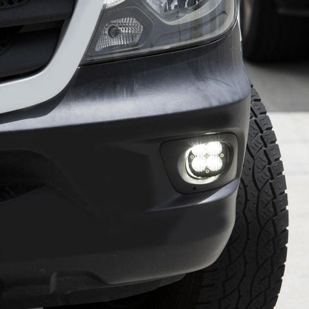 Baja Designs 14-18 Mercedes Sprinter Van Squadron Sport Fog Pocket Light Kit - Clear