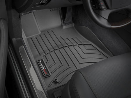 WeatherTech 2015+ Kia K900 Front FloorLiners - Black