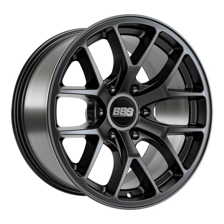 BBS TS-P 18x9in - 6x139.7 - 106.1 CB - ET12 - Satin Black Wheel