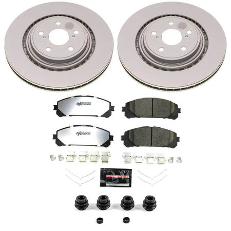 Power Stop 23-25 Lexus RX350 Front Z36 Coated Truck & Tow Brake Kit