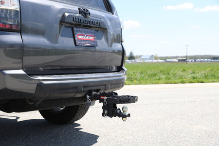 Gen-Y 2.5in Shank 3/4in Pin Holes Only Compatible w/32K Mega-Duty 500lb Capacity Serrated Hitch Step