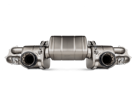 Akrapovic 2020+ Porsche Cayman GT4 (718) Slip-On Race Line (Titanium) (Req Tips / Option 2)