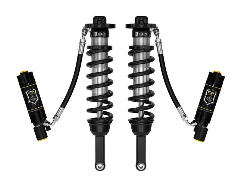 ICON 05-23 Toyota Tacoma EXT Travel Front 2.5 VS Remote Reservoir CDEV Coilover Kit - 700lbs