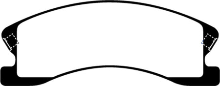EBC 99-04 Jeep Grand Cherokee 4.0 (Akebono) Yellowstuff Front Brake Pads