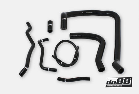 do88 Volvo 740 760 780 940 960 D24 Coolant Hoses Black