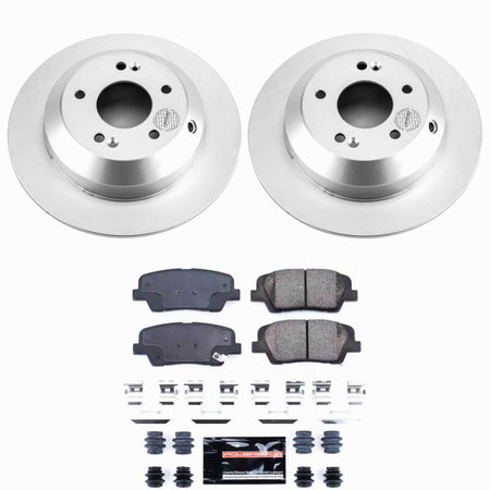 Power Stop 16-20 Kia Sorento Rear Z23 Coated Brake Kit