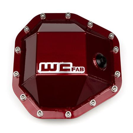 Wehrli 17-24 Ford F250/F350 SRW Dana M275 Rear Axle Differential Cover - WCFab Red