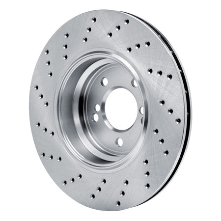 DFC 08-13 BMW M3 Right Rear Drilled Brake Rotor